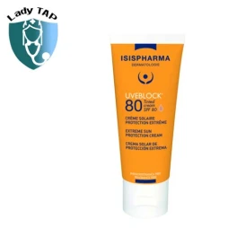 Isis Pharma Uveblock 80 Tinted Cream Spf 50+ 40Ml - Ngăn ngừa nám da