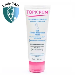 Topicrem Cica Repair Cream 40ml - Kem chống nhiễm khuẩn, làm lành da 