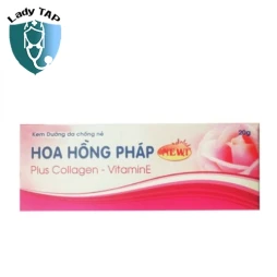 Kem dưỡng da Hoa Hồng Pháp 20g - Kem làm thơm và mềm da