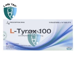 L-Tyrox 100mcg Davi - Thuốc điều trị suy tuyến giáp