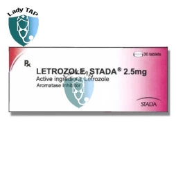 Letrozole Stada 2.5mg - Thuốc điều trị ung thư vú hiệu quả của Đức