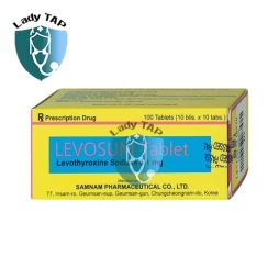 Levosum Tablet 0.1mg Samnam - Điều trị bướu giáp lành tính