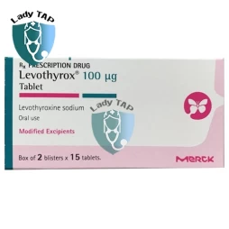 LEVOTHYROX 100 MCG Merck Sante S.A.S - Thuốc điều trị bướu giáp đơn thuần lành tính