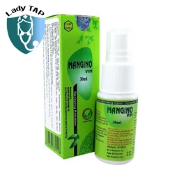 Mangino Vim 30ml Nature - Dung dịch sát khuẩn ngoài da hiệu quả