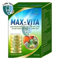 Max-vita Robin Group - Tác dụng thanh nhiệt, giải độc gan, mát gan