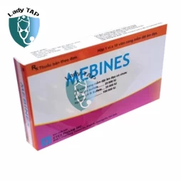 Mebines - Thuốc đặt điều trị viêm âm đạo hiệu quả của Hàn Quốc