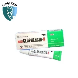 MediClophencid-H Medipharco - Thuốc mỡ tra mắt trị viêm kết mạc, viêm giác mạc