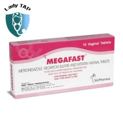 Megafast - Thuốc đặt điều trị viêm phụ khoa hiệu quả của Hataphar