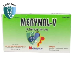 Merynal-V - Thuốc đặt điều trị viêm nhiễm phụ khoa hiệu quả của Medipharco