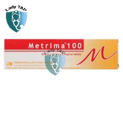 Metrima 100 - Viên đặt điều trị viêm nhiễm phụ khoa hiệu quả