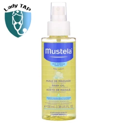 Mustela Baby Oil 110ml - Dầu massage, thư giãn cho bé