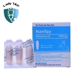 Nanfizy - Viên đặt điều trị viêm phụ khoa hiệu quả