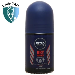 Nivea Men Dry Impact 48H 25ml - Lăn khử mùi khô thoáng dành cho nam