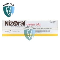 Nizoral Cream 10g Olic - Thuốc trị hắc lào, lang ben hiệu quả