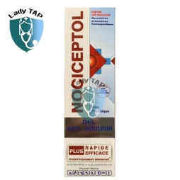 Nociceptol Gel 120ml Polidis Laboratoirc - Giúp giảm đau hiệu quả