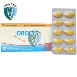 Orolys - Thuốc đặt điều trị viêm âm đạo hiệu quả của Hàn Quốc