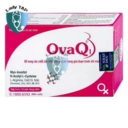 Ovaq1 - Hỗ trợ tăng khả năng mang thai hiệu quả của Mediplantex