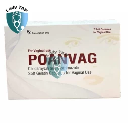Poanvag - Viên đặt điều trị viêm âm đạo hiệu quả của Ấn Độ