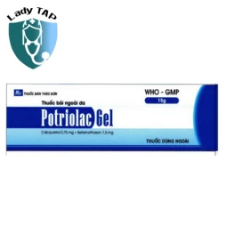 Potriolac Gel 15g dược phẩm TW2 - Thuốc điều trị bệnh vảy nến hiệu quả