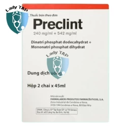 Preclint - Thuốc nhuận tràng, làm sạch ruột của Bồ Đào Nha