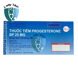 Progesterone injection BP 25mg - Thuốc điều trị rối loạn chức năng tử cung