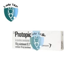 Protopic 0,1% 10g Janssen - Thuốc mỡ trị chàm thể tạng hiệu quả