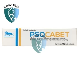 Psocabet 15g Hataphar - Thuốc điều trị bệnh vảy nến 