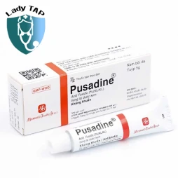 Pusadin 2% 5g Medipharco - Kem bôi điều trị nhiễm trùng da hiệu quả