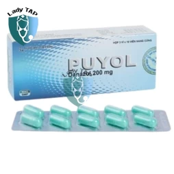 Puyol 200mg - Thuốc điều trị lạc nội mạc tử cung hiệu quả của Davipharm
