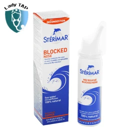 Sterimar Blocked Nose Cu 50ml - Đẩy dịch nhầy ra khỏi mũi, giúp mũi được thông thoáng