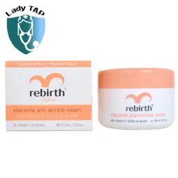 Rebirth Placenta Anti-Wrinkle Cream 100ml - Kem dưỡng chống nhăn của Úc