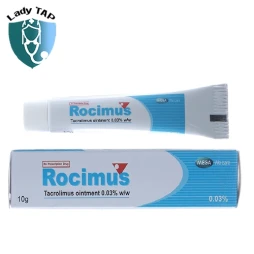 Rocimus 0.1% 10g Mega Lifesciences - Thuốc bôi da điều trị chàm thể tạng