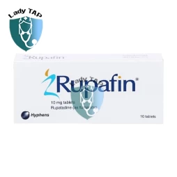 Rupafin 10mg (viên) Hyphens - Thuốc điều trị viêm mũi dị ứng, mày đay hiệu quả