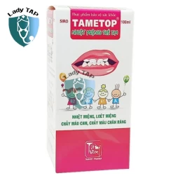 Siro Tametop 100ml Dai Uy Pharma - Siro điều trị nhiệt miệng và chảy máu cam