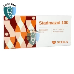 Stadmazol 100 Stellapharm - Điều trị nhiễm nấm men candida (10 hộp)