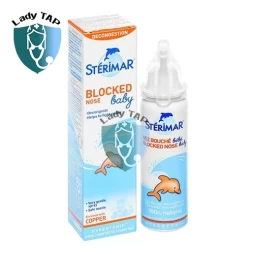Sterimar Hypertonic Baby Sofibel - Hỗ trợ điều trị cho trẻ em các bệnh lý về mũi