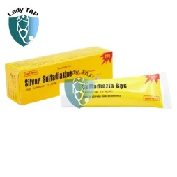 Sulfadiazine bạc Medipharco - Điều trị các chủng vi khuẩn Gram dương và Gram âm (10 tuýp)