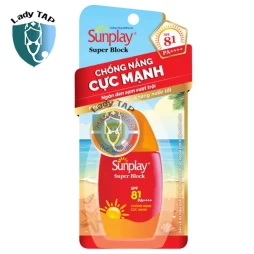Sunplay Super Block SPF81 30g - Giúp bảo vệ da khỏi thời tết khác nghiệt