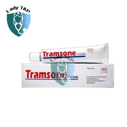 Tramsone 15g Hoe Pharmaceutical - Thuốc điều trị bệnh ngoài da hiệu quả