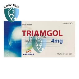 Triamgol 4mg Hadiphar - Thuốc trị viêm khớp hiệu quả