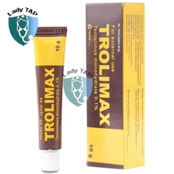 Trolimax 0.1% 10g Merap - Thuốc điều trị chàm, viêm da hiệu quả