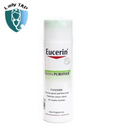 Sửa rửa mặt Eucerin Dermo Purifyer Cleanser 100ml - Ngăn ngừa vi khuẩn giúp làm sạch da và ngăn chặn vi khuẩn