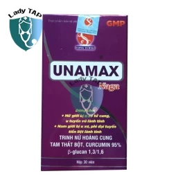 Unamax Naga Vesta Pharma - Khử các gốc tự do và trục ứ