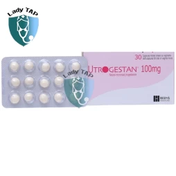 Utrogestan 100mg - Thuốc điều trị rối loạn kinh nguyệt hiệu quả của Pháp