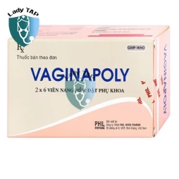 Vaginapoly - Viên đặt điều trị viêm phụ khoa hiệu quả