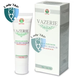 Vazerie 30g Hóa Dược - Giúp dưỡng ẩm và làm dịu mát da