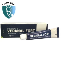 Vedanal Fort 10g Merap - Kem bôi điều trị bệnh viêm da dị ứng hiệu quả