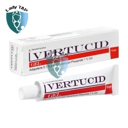 Vertucid Gel 15g Yash Medicare - Thuốc bôi điều trị mụn trứng cá, mụn mủ