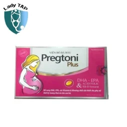 Viên bổ bà bầu Pregtoni Plus Foxs USA - Giúp hỗ trợ thai nhi phát triển mạnh mẽ