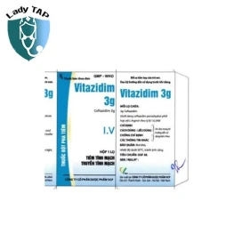 Vitazidim 3g VCP - Hỗ trợ các trường hợp nhiễm khuẩn